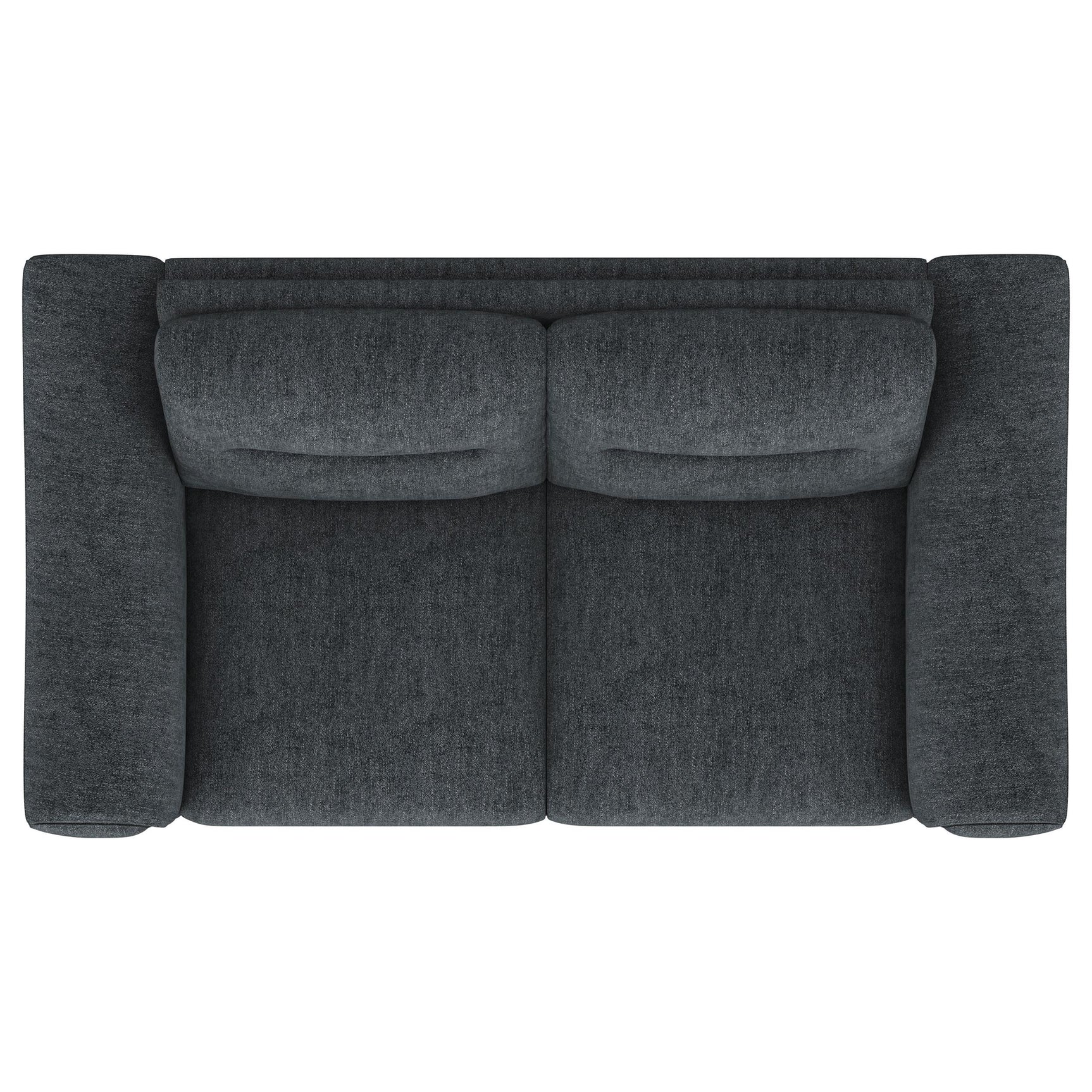 Comfortable seating view of Nolan loveseat