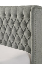 Daphne Queen Bed footboard side angle