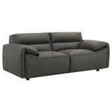 Main perspective of Buxton 2-piece leather set
