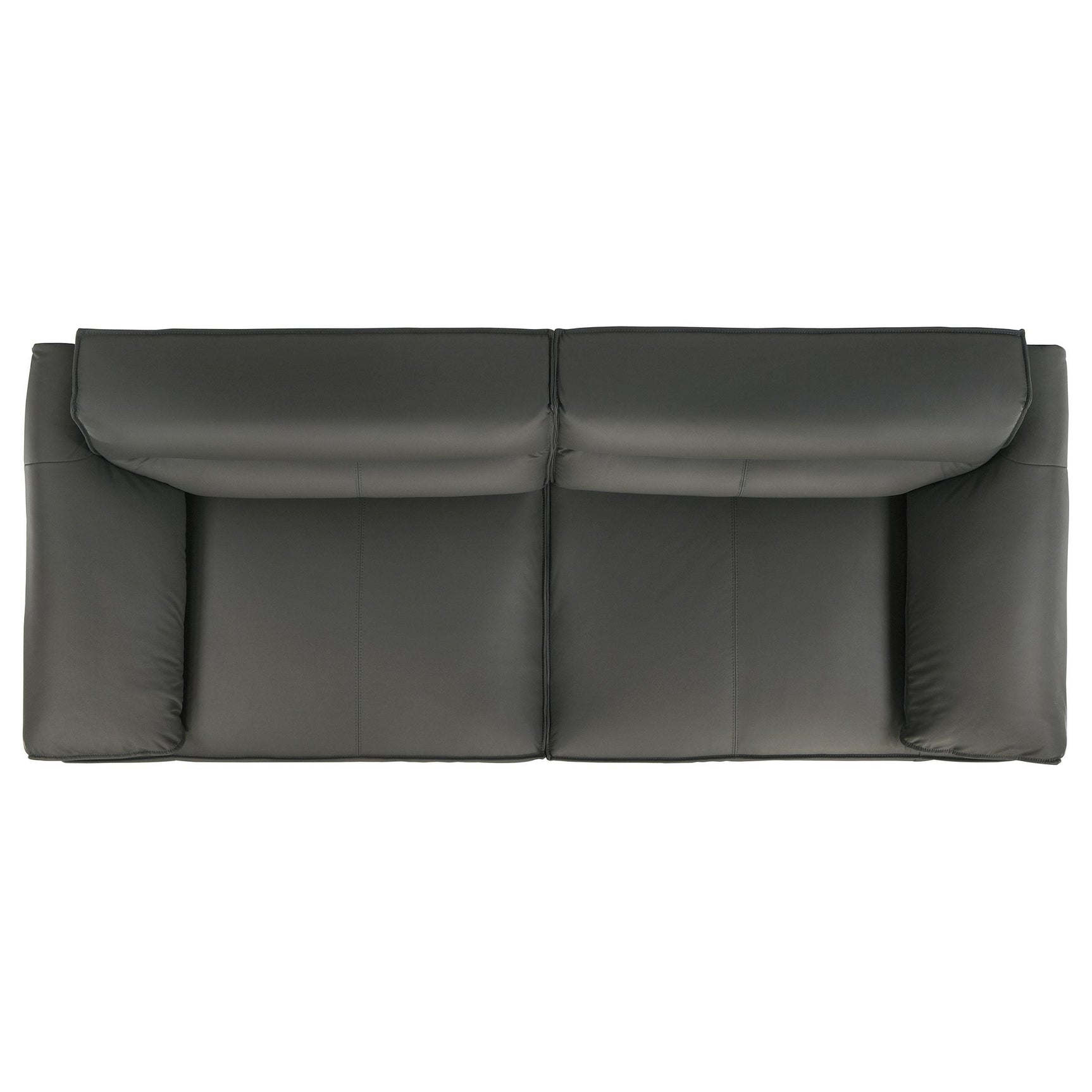 Leather texture detail on Buxton Sofa
