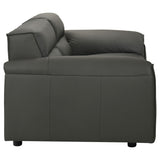 Attached seat cushion detail
