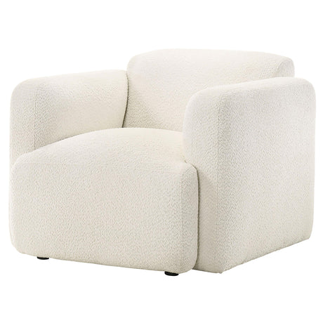 Dorset accent chair detailed fabric texture