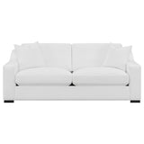 Ashlyn Upholstered Sloped Arms Sofa White