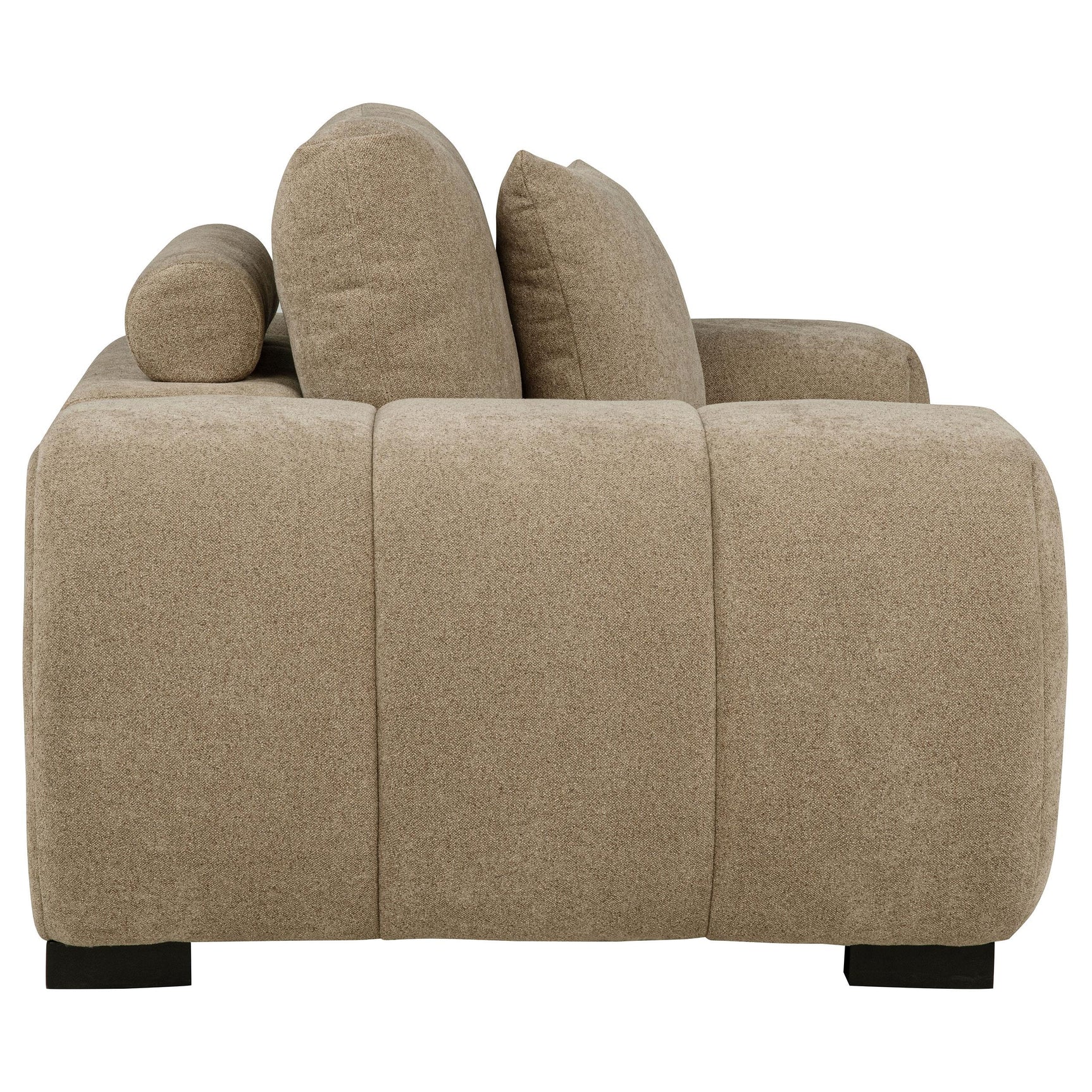Octavia Accent Chair reversible back cushion detail