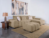 Top view of Octavia Rectangular Ottoman