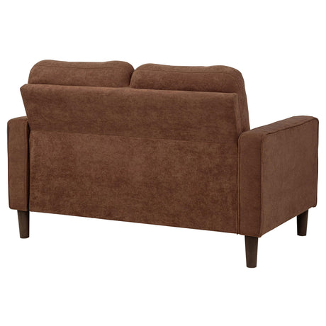 Bowen II loveseat back side view