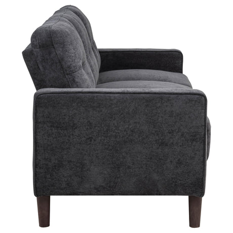 Bowen II loveseat side view
