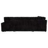 Plastic leg detail of sectional