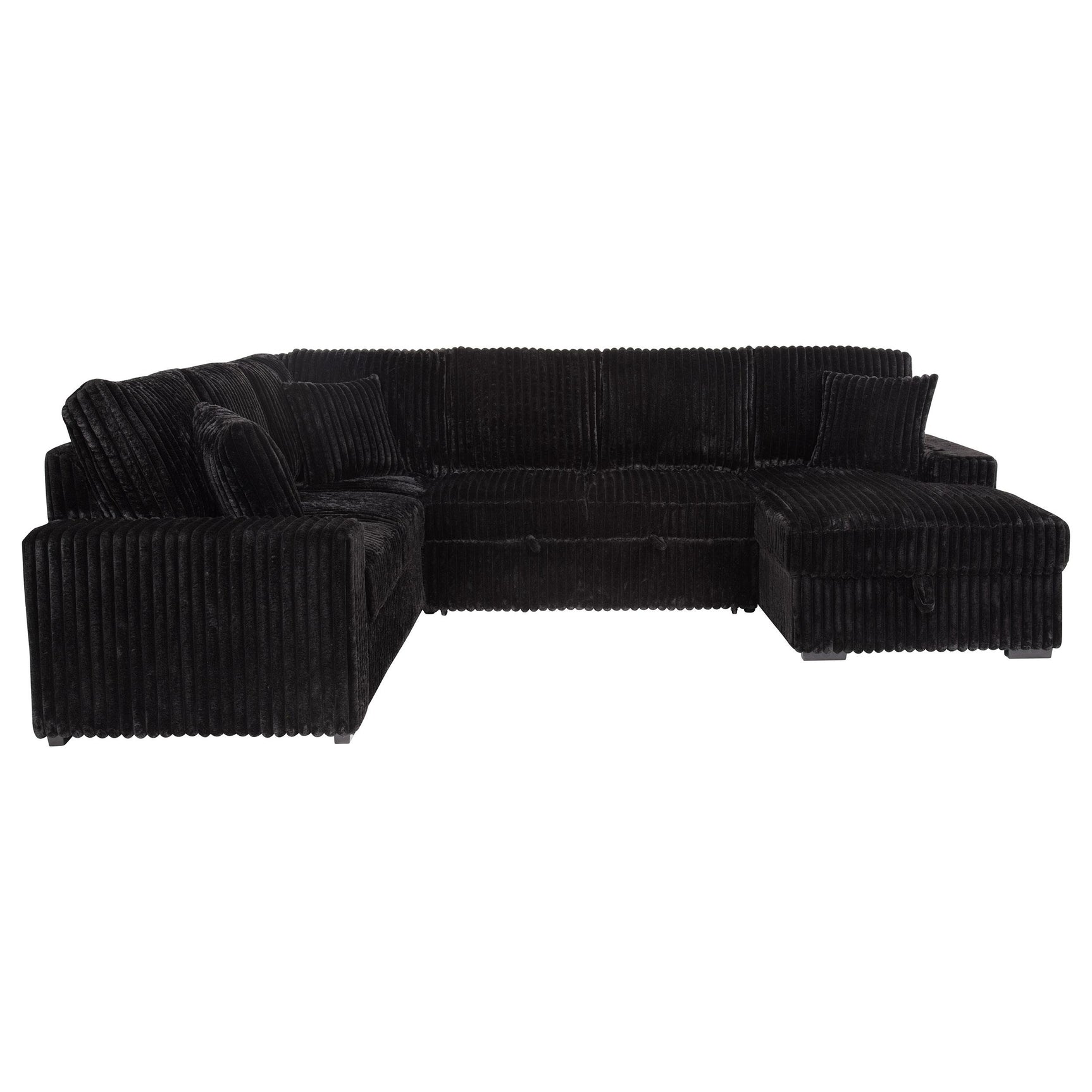 Reversible back cushion detail