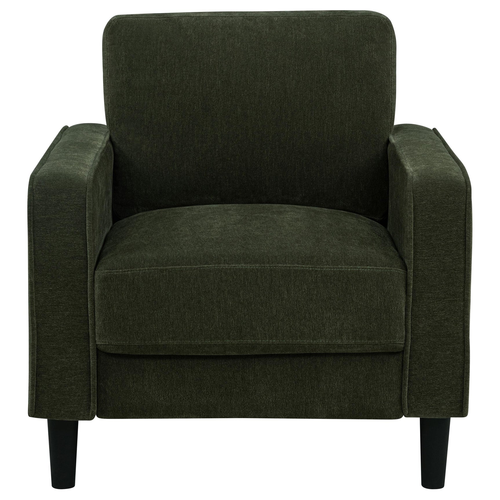 Ruth accent chair side profile