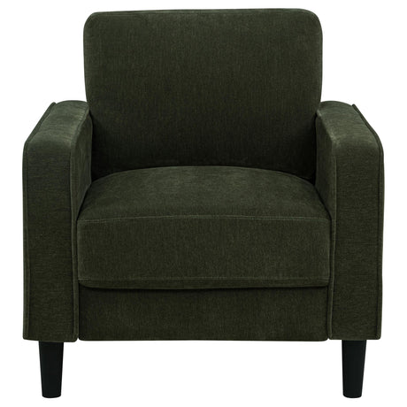 Ruth accent chair side profile