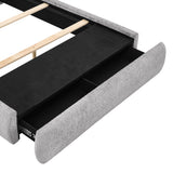 Reverie Bed footboard with storage drawers