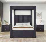 Jayla Black Queen Canopy Bed view 2