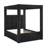 Carla Black Queen Canopy Bed view 3