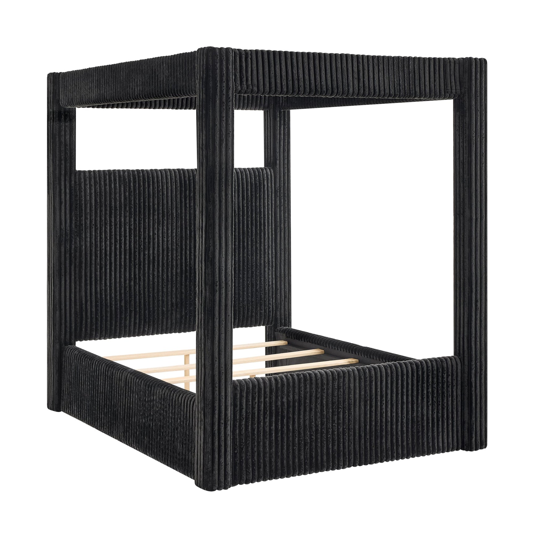 Carla Black Queen Canopy Bed view 3