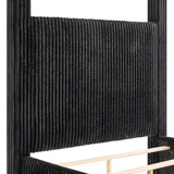 Carla Black Queen Canopy Bed view 4