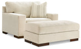 Main view of Maggie Birch Sofa, Loveseat, Chair and Ottoman furniture