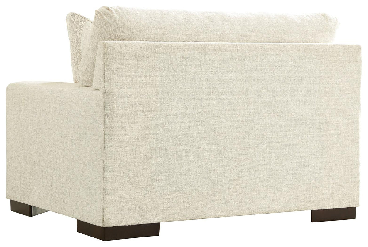 Maggie Birch Chenille Oversized Chair rear view