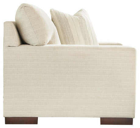Maggie Birch Chenille Oversized Chair side profile