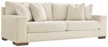 Side view of Maggie Birch Chenille Sofa