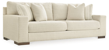Detail view of Maggie Birch Sofa, Loveseat, Chair and Ottoman furniture
