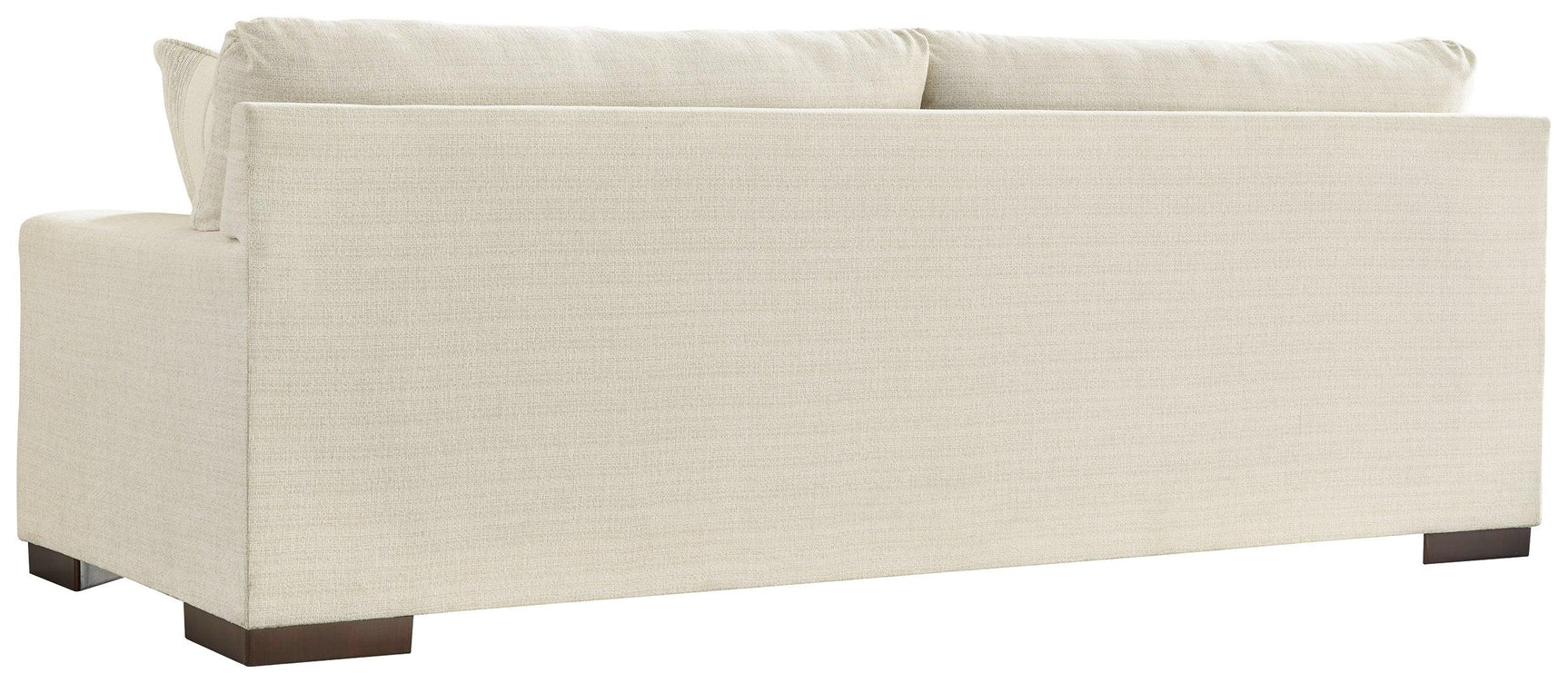Back side of Maggie Birch Chenille Sofa