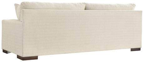 Back side of Maggie Birch Chenille Sofa