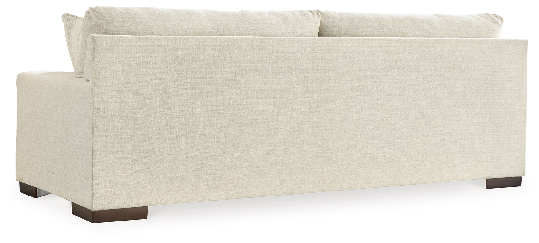Back view of Maggie Birch Sofa and Loveseat furniture