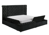 Liliana Bed storage side rails right