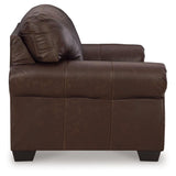 Colleton loveseat side profile view
