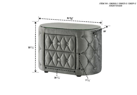 Voltare bed full queen set assembled