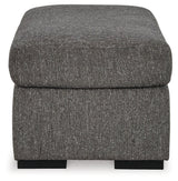 Ottoman usable as footrest or extra seating