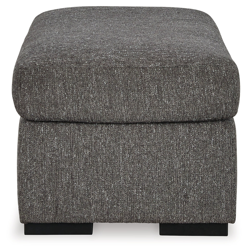 Gardiner chair and ottoman dimensions illustration