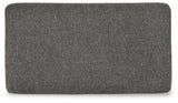 Gardiner Pewter Ottoman fabric swatch