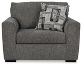 Gardiner pewter chair side angle