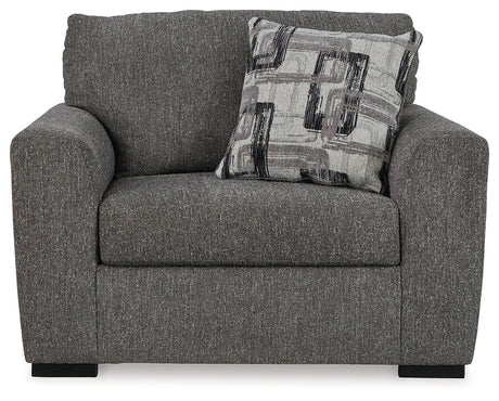 Gardiner pewter chair side angle