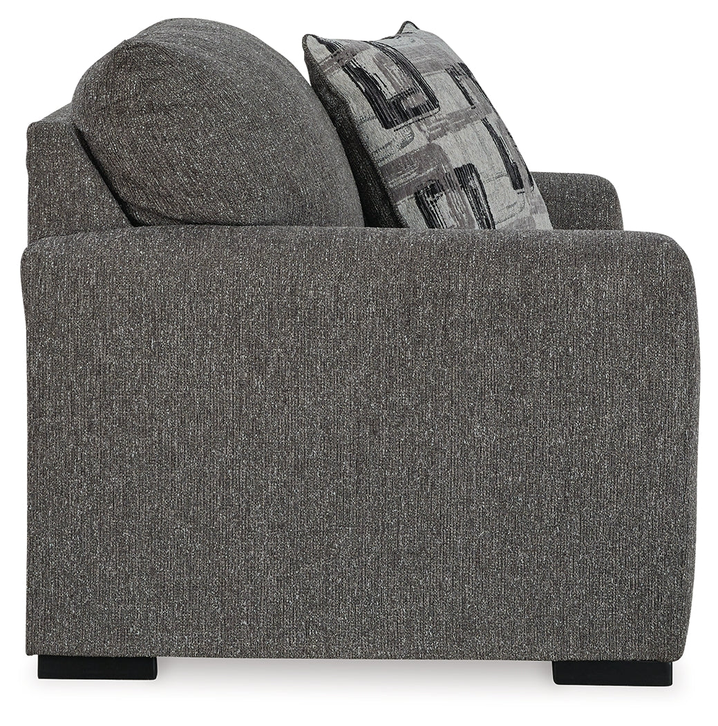 Gardiner pewter chair back view