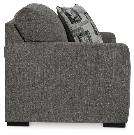 Gardiner pewter chair back view