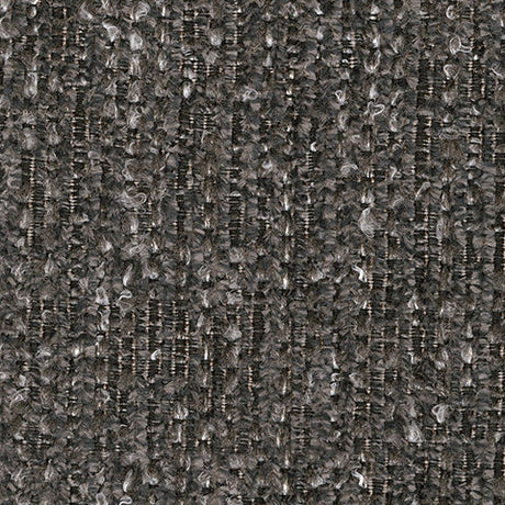 Fabric swatch of pewter chenille upholstery
