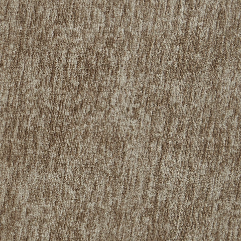 Stayfish taupe chenille velvet recliner chair angled view