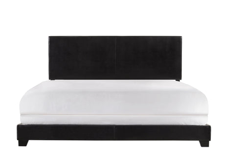 Erin King Upholstered Bed full front view