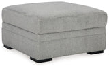 Casselbury ottoman angled closed top