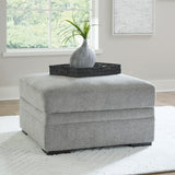 main view of Casselbury Cement 2-Piece Sectional with Ottoman sectional sofa