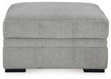 main view of Casselbury Cement 2-Piece Sectional with Ottoman sectional sofa