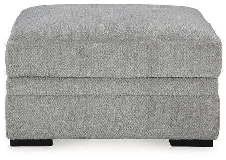 Main view of Casselbury Cement 2-Piece Sectional Sofa with Ottoman