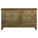 Doherty 6-Drawer Bedroom Dresser Rustic Brown — product image 7
