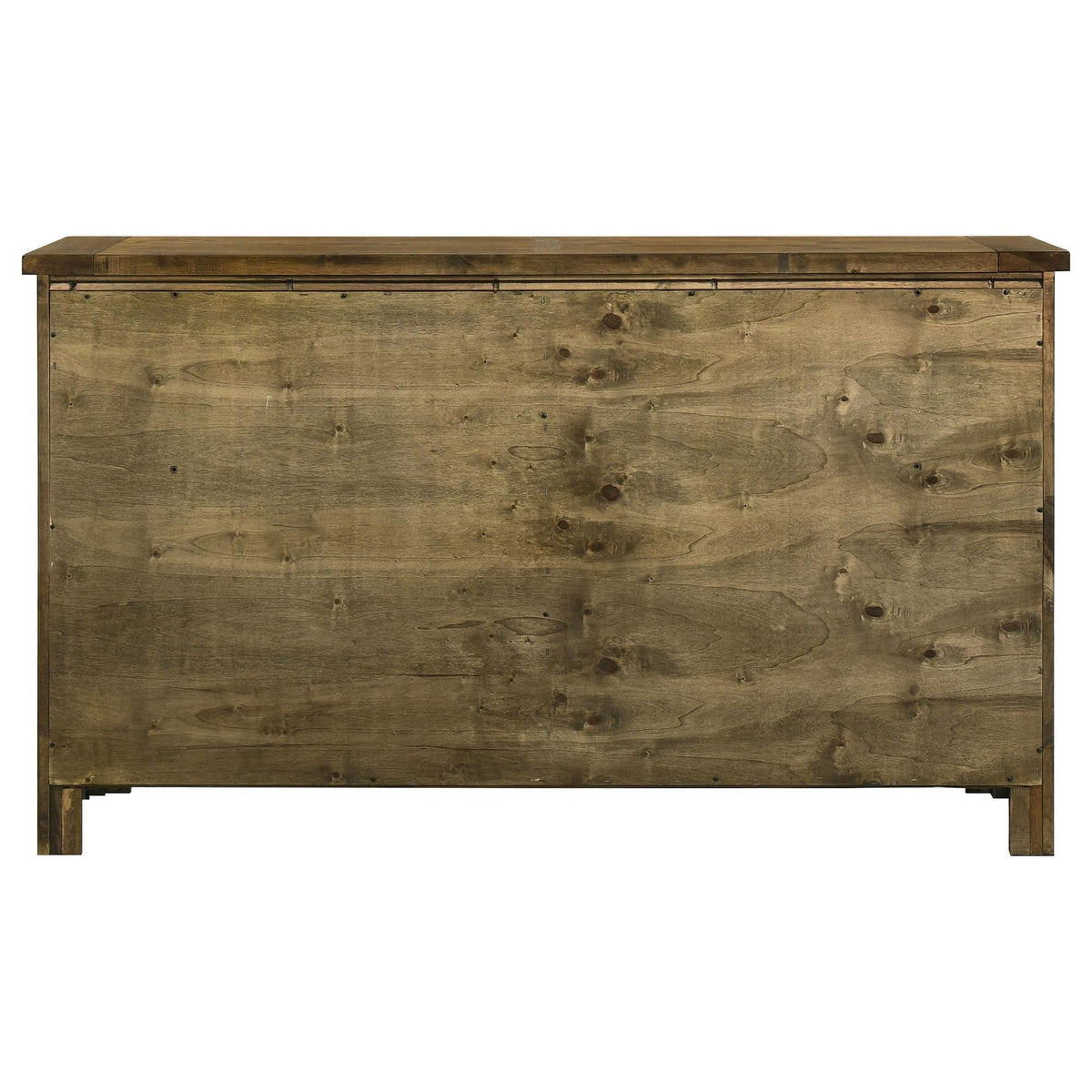 Doherty 6-Drawer Bedroom Dresser Rustic Brown — product image 7