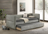 Philipa Light Gray Upholstered Daybed