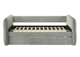 Philipa Light Gray Upholstered Daybed