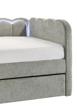 LED lighting detail on Melody Daybed frame